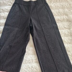 Elegant Wide Leg Gray Women's Pants
